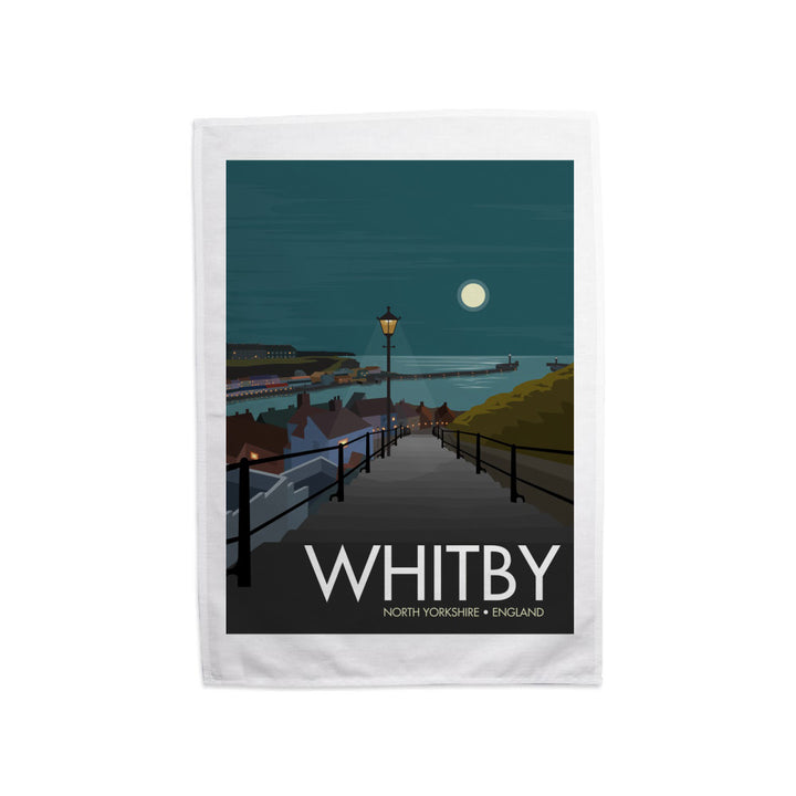 Whitby, Yorkshire Tea Towel