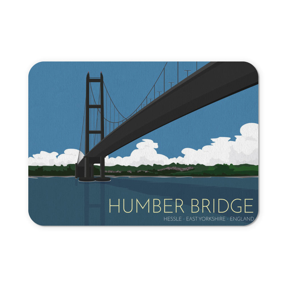The Humber Bridge, Yorkshire Mouse Mat