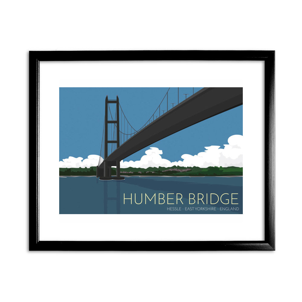 The Humber Bridge, Yorkshire - Art Print