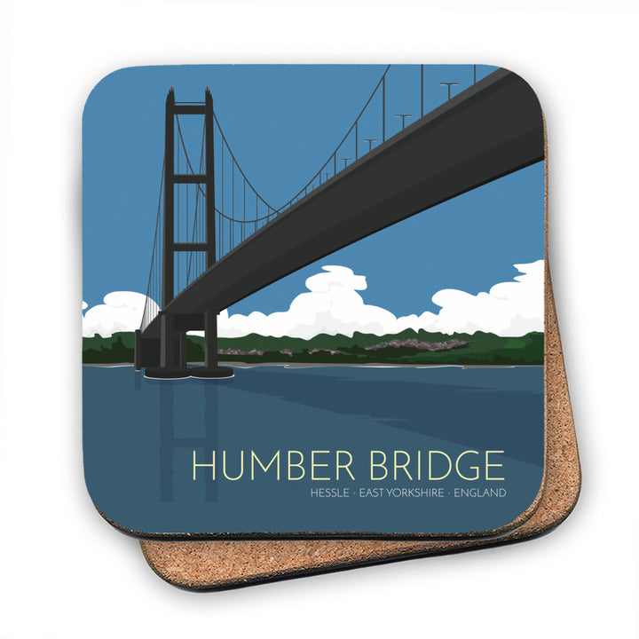 The Humber Bridge, Yorkshire MDF Coaster