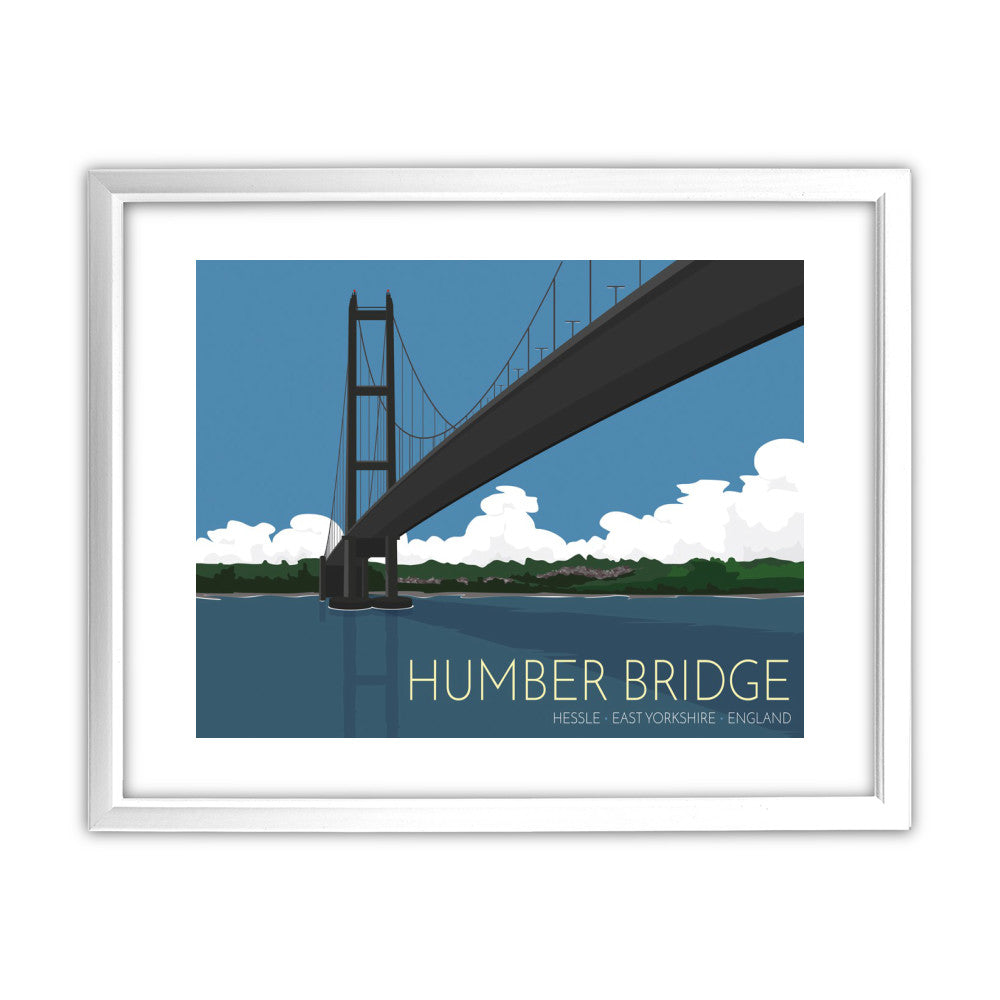 The Humber Bridge, Yorkshire - Art Print