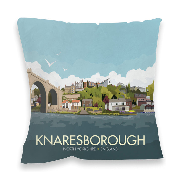 Knaresborough, Yorkshire Fibre Filled Cushion