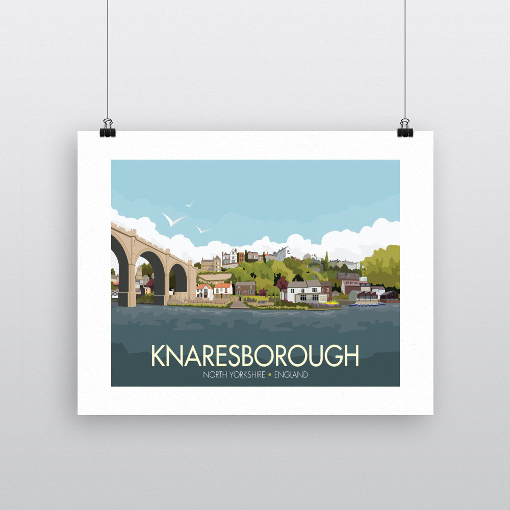 Knaresborough, Yorkshire 90x120cm Fine Art Print