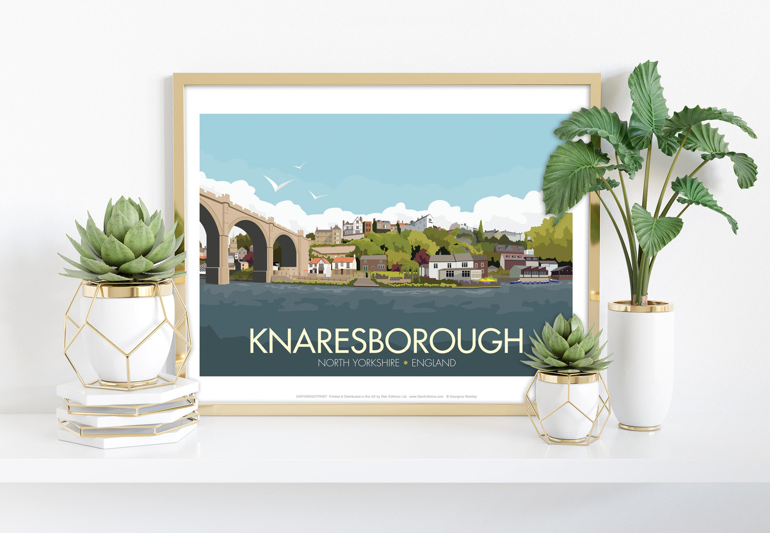 Knaresborough, Yorkshire - Art Print