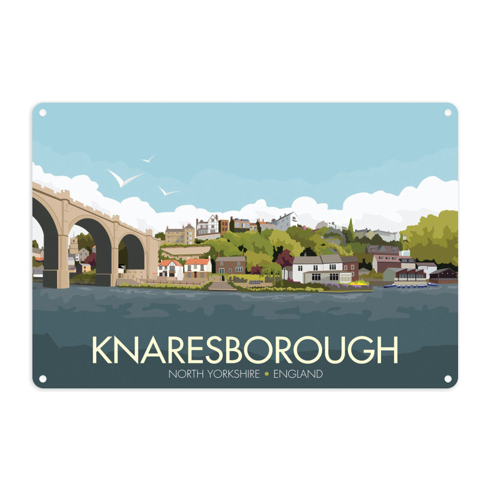 Knaresborough, Yorkshire Metal Sign