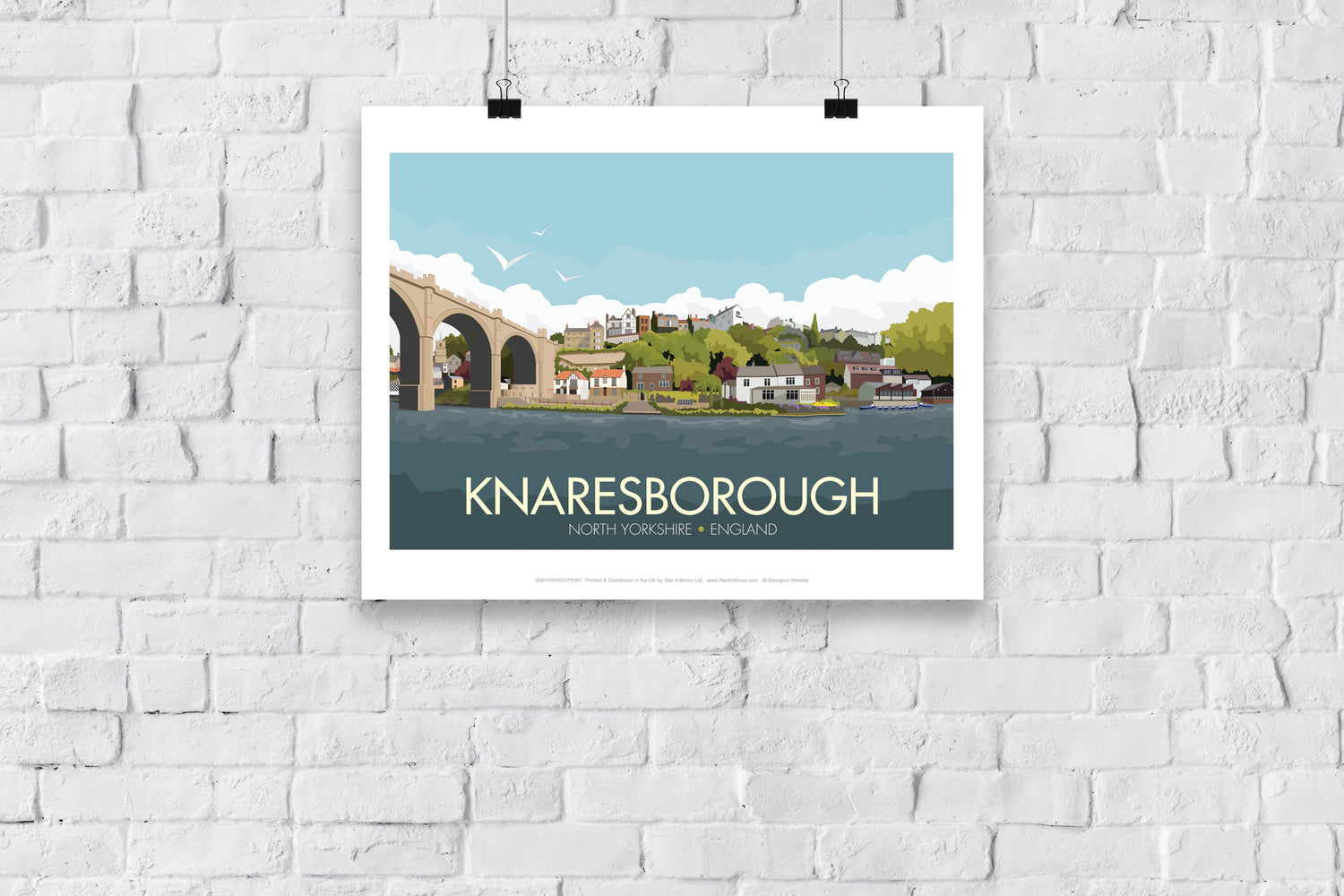 Knaresborough, Yorkshire - Art Print