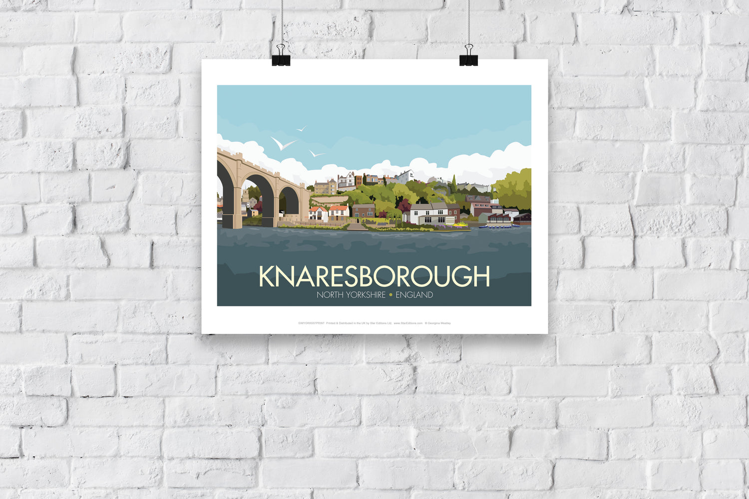 Knaresborough, Yorkshire - Art Print