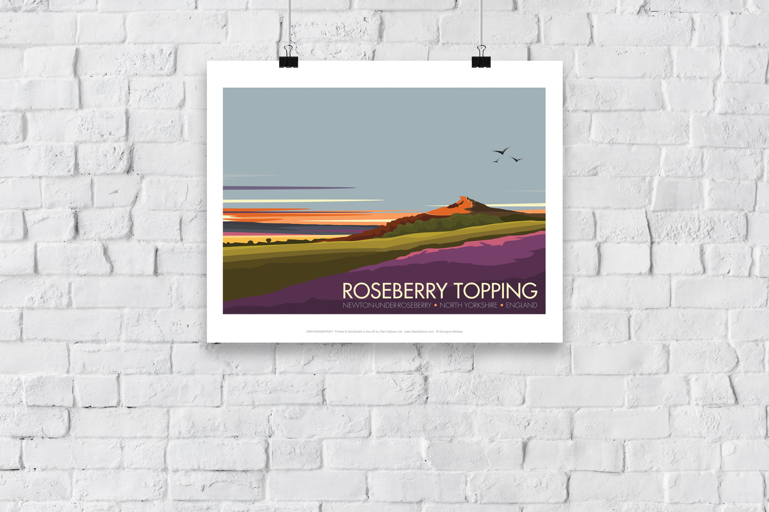 Roseberry Topping, Yorkshire - Art Print