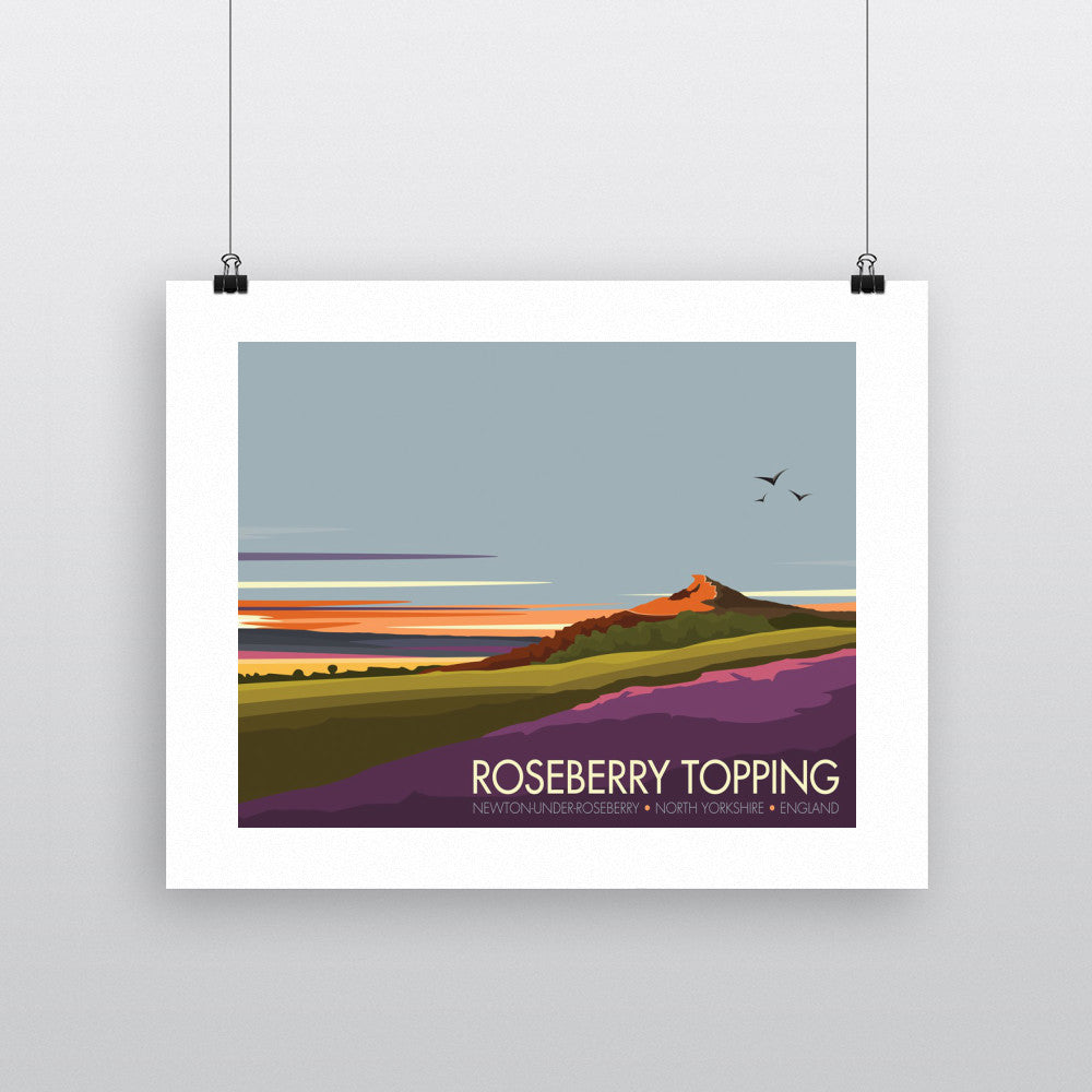 Roseberry Topping, Yorkshire - Art Print