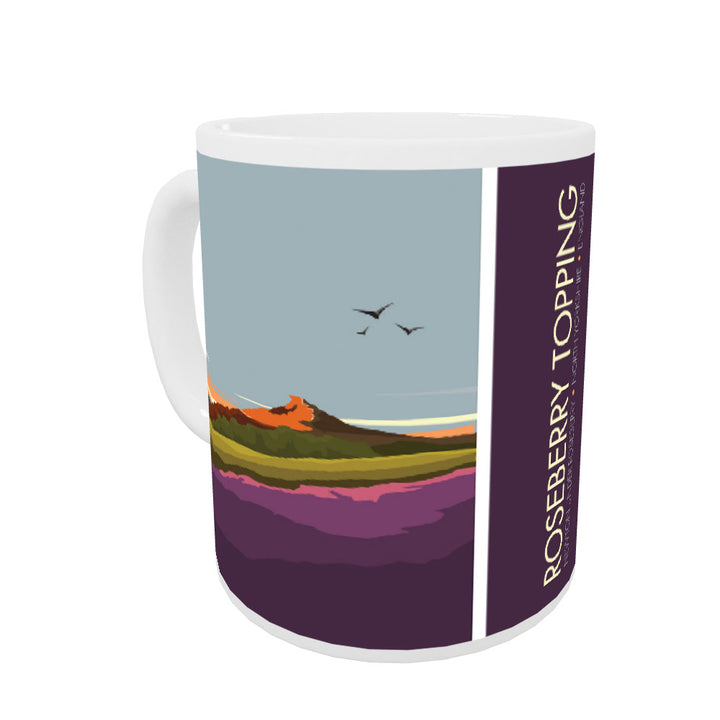 Roseberry Topping, Yorkshire Coloured Insert Mug