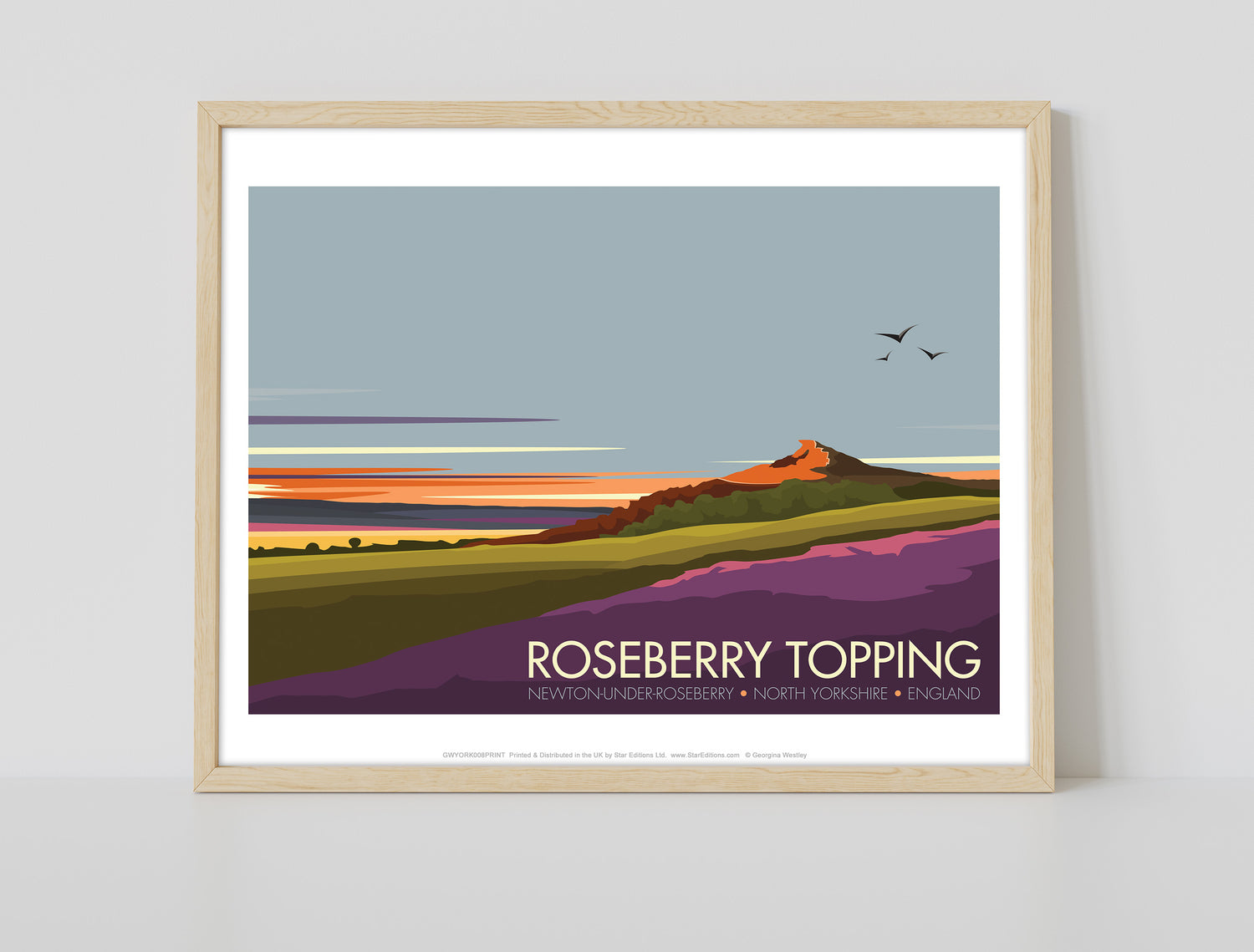 Roseberry Topping, Yorkshire - Art Print