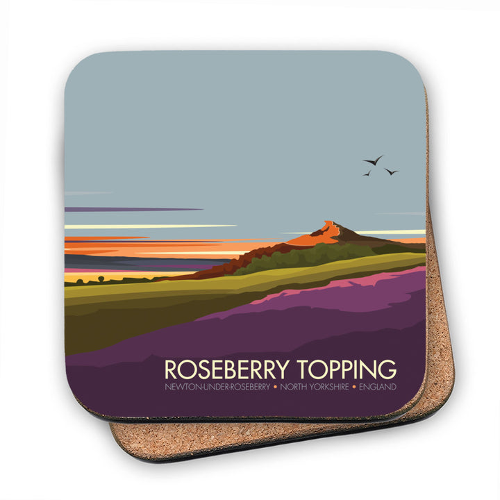 Roseberry Topping, Yorkshire MDF Coaster