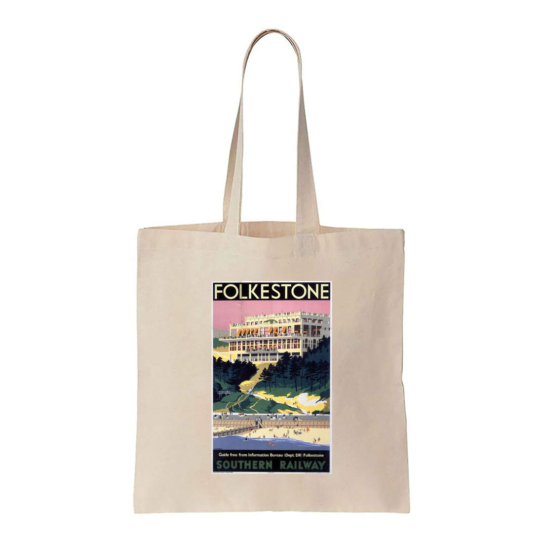 Folkestone Southern Railway - Canvas Tote Bag – Love Your Location