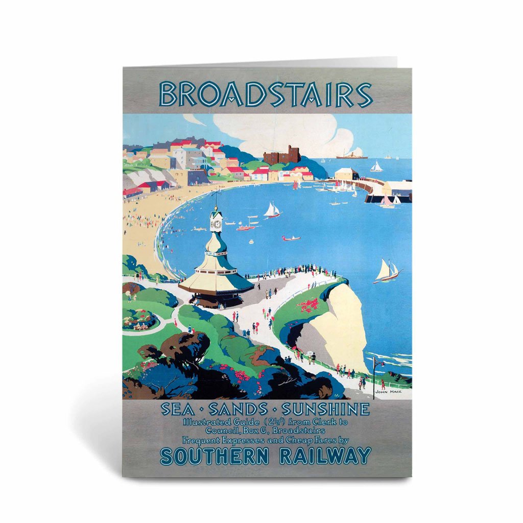 Broadstairs, Sea - Sand -Sunshine Greeting Card