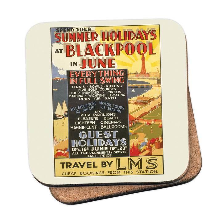 Blackpool in June - Summer Holidays Coaster