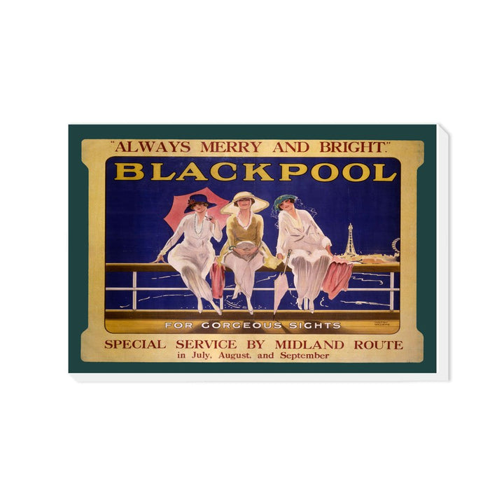 Blackpool Three Ladies - Canvas
