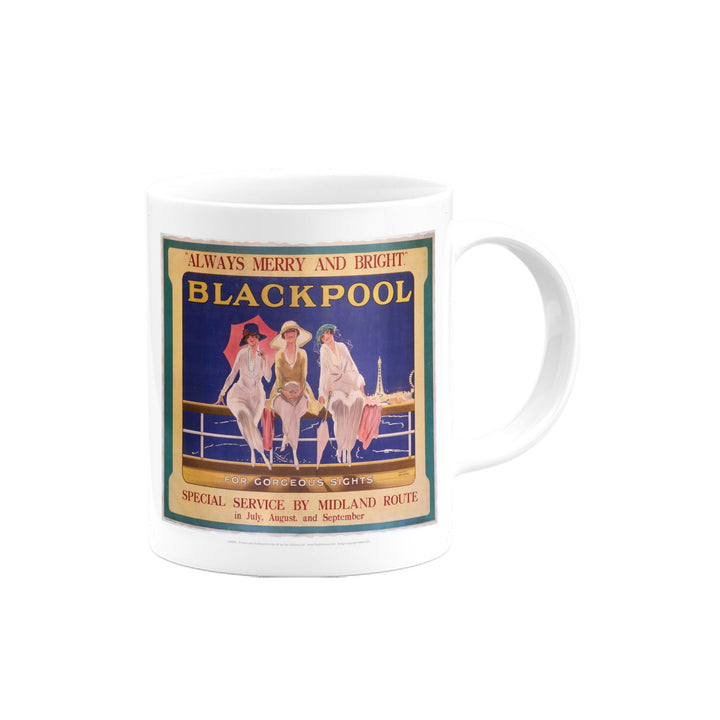 Blackpool Three Ladies Mug