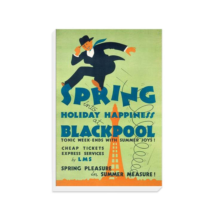 Blackpool, Holiday Happiness - Canvas