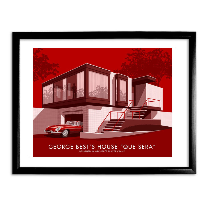 George Best's House Art Print