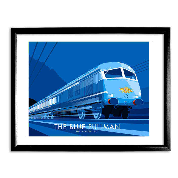 The Blue Pullman Art Print