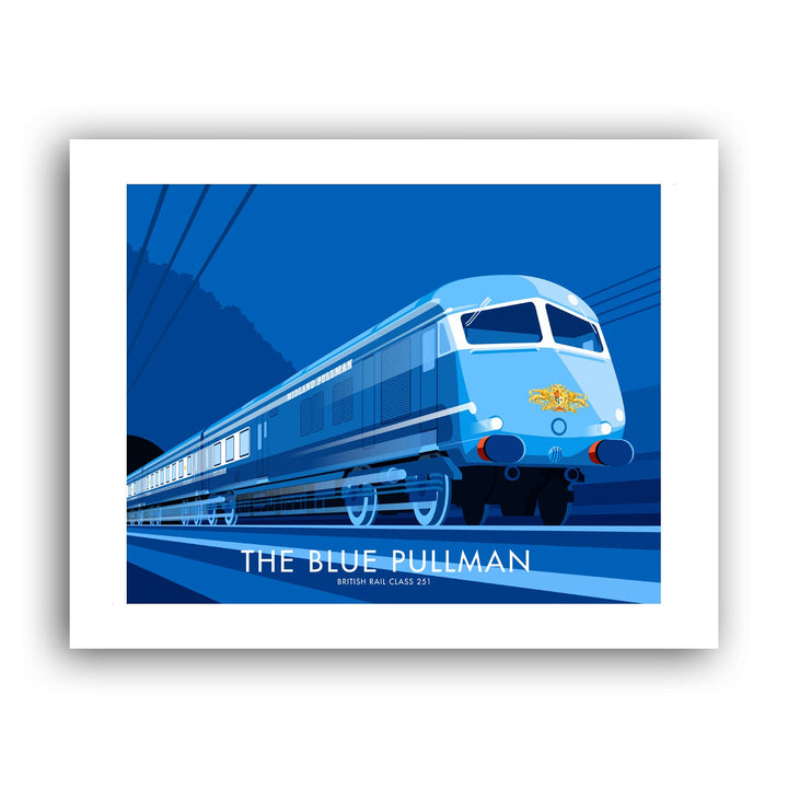 The Blue Pullman Art Print