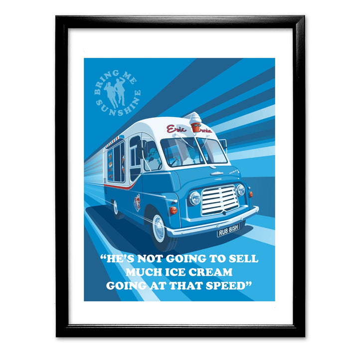 Ice Cream Van Art Print