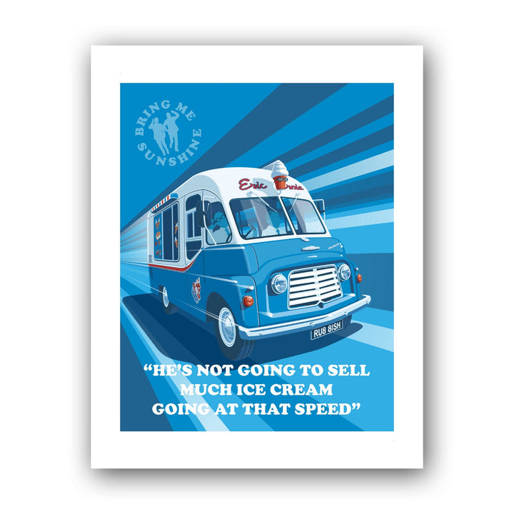 Ice Cream Van Art Print