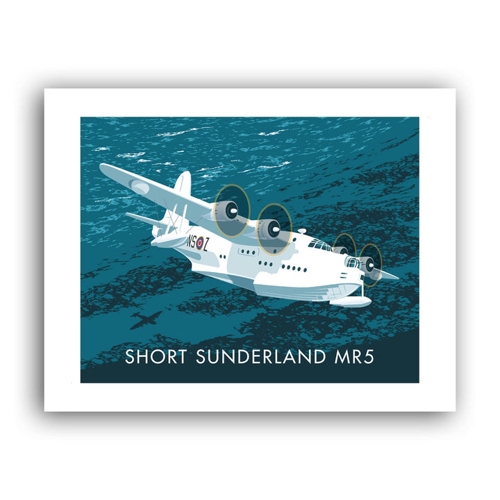 Short Sunderland Art Print