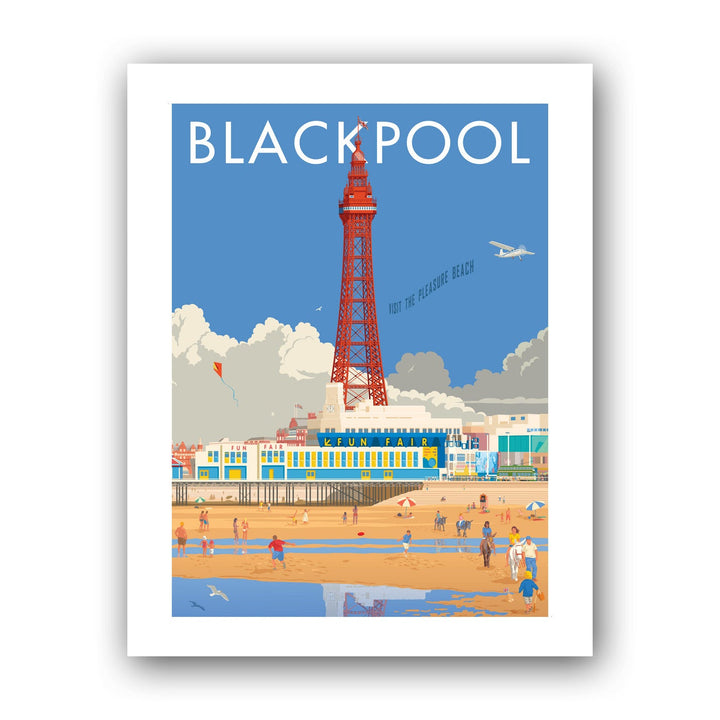 Blackpool Art Print