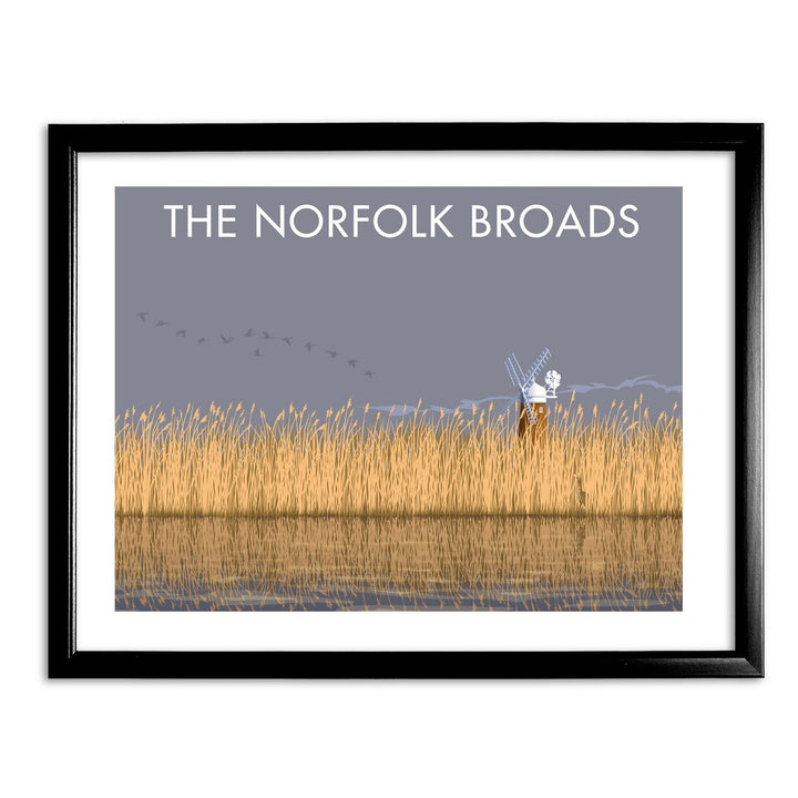 The Norfolk Broads Art Print