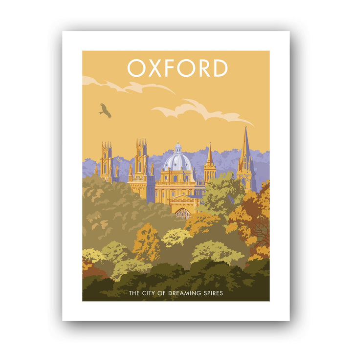 Oxford The City of Dreaming Spires Art Print