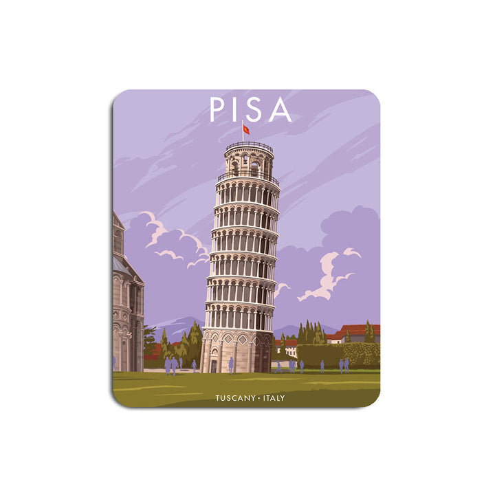 The Leaning Tower of Pisa Mouse Mat