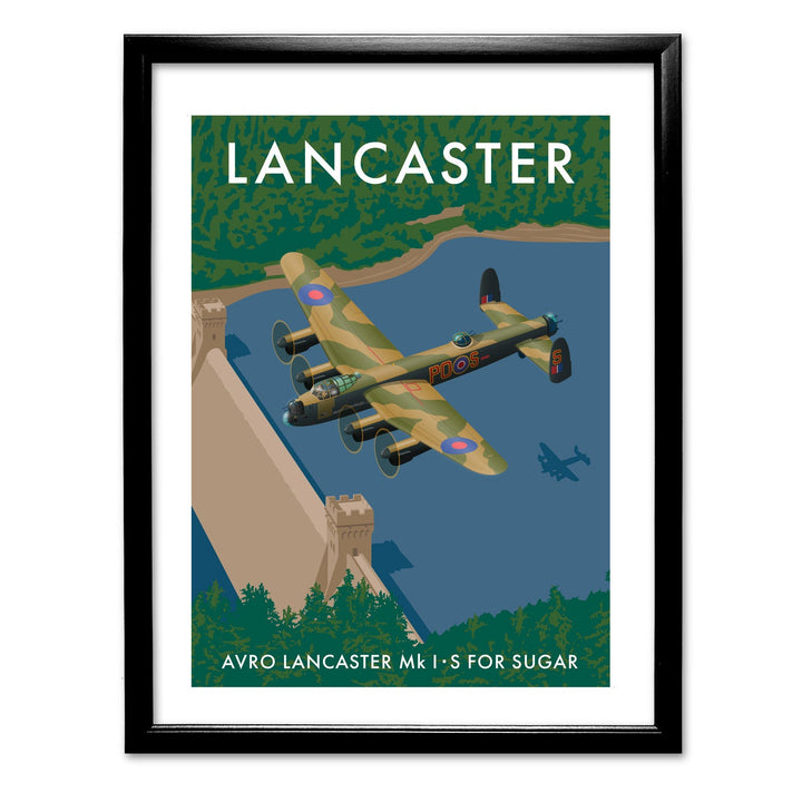 Lancaster, Avro Lancaster Mk 1 - S For Sugar Art Print