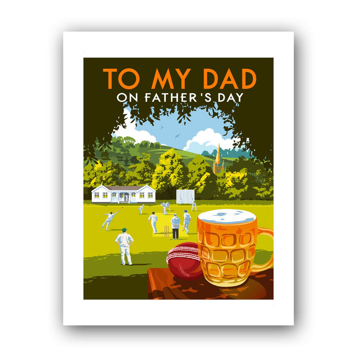 Happy Fathers Day Art Print