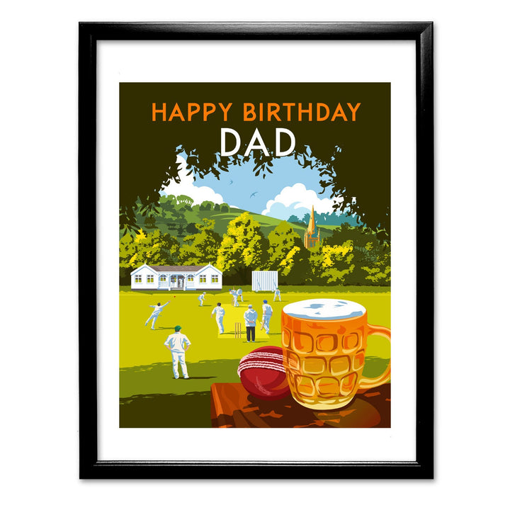 Happy Birthday Dad Art Print