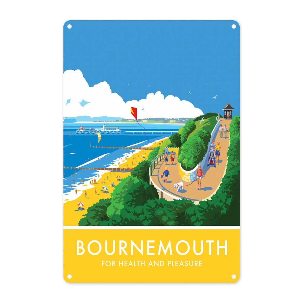 Bournemouth, Dorset Metal Sign