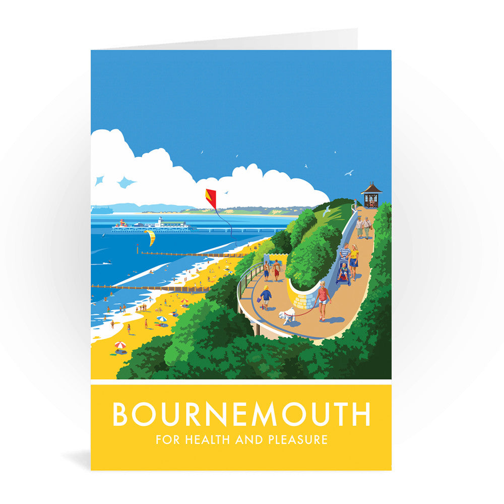 Bournemouth, Dorset Greeting Card 7x5