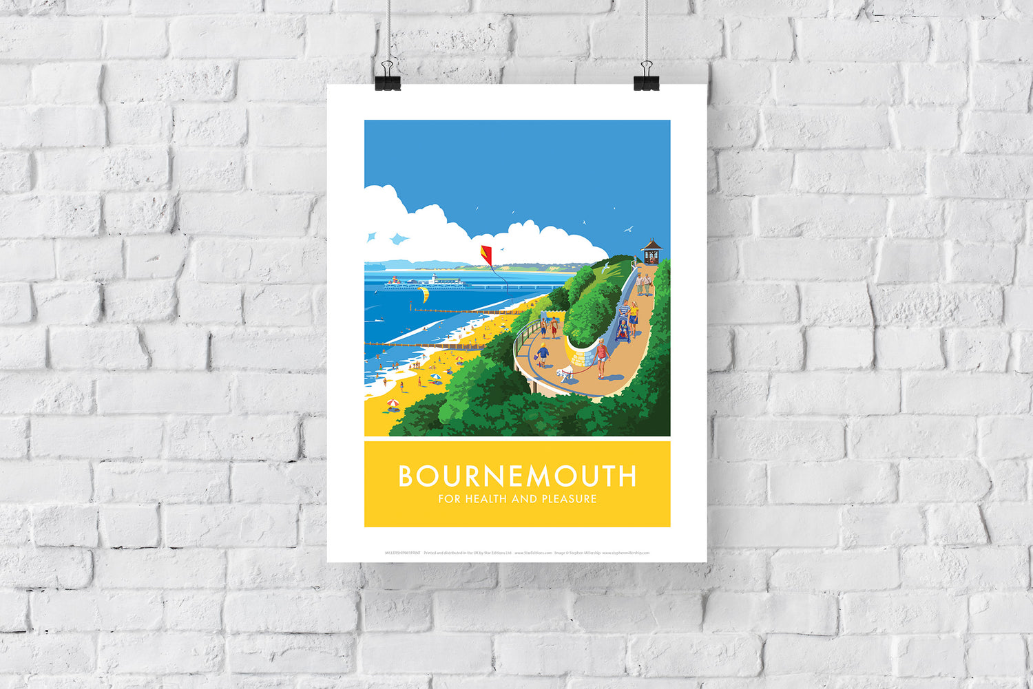 Bournemouth, Dorset - Art Print