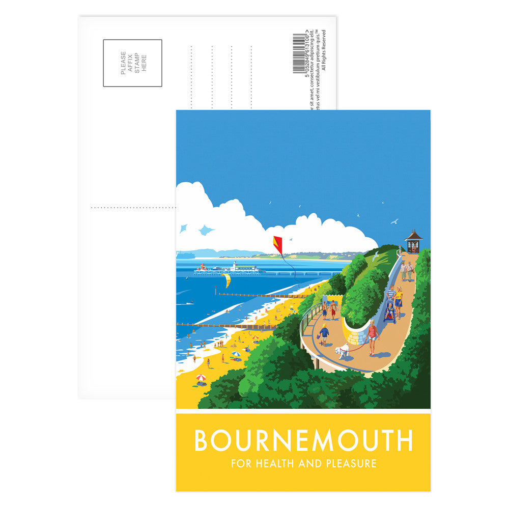 Bournemouth, Dorset Postcard Pack