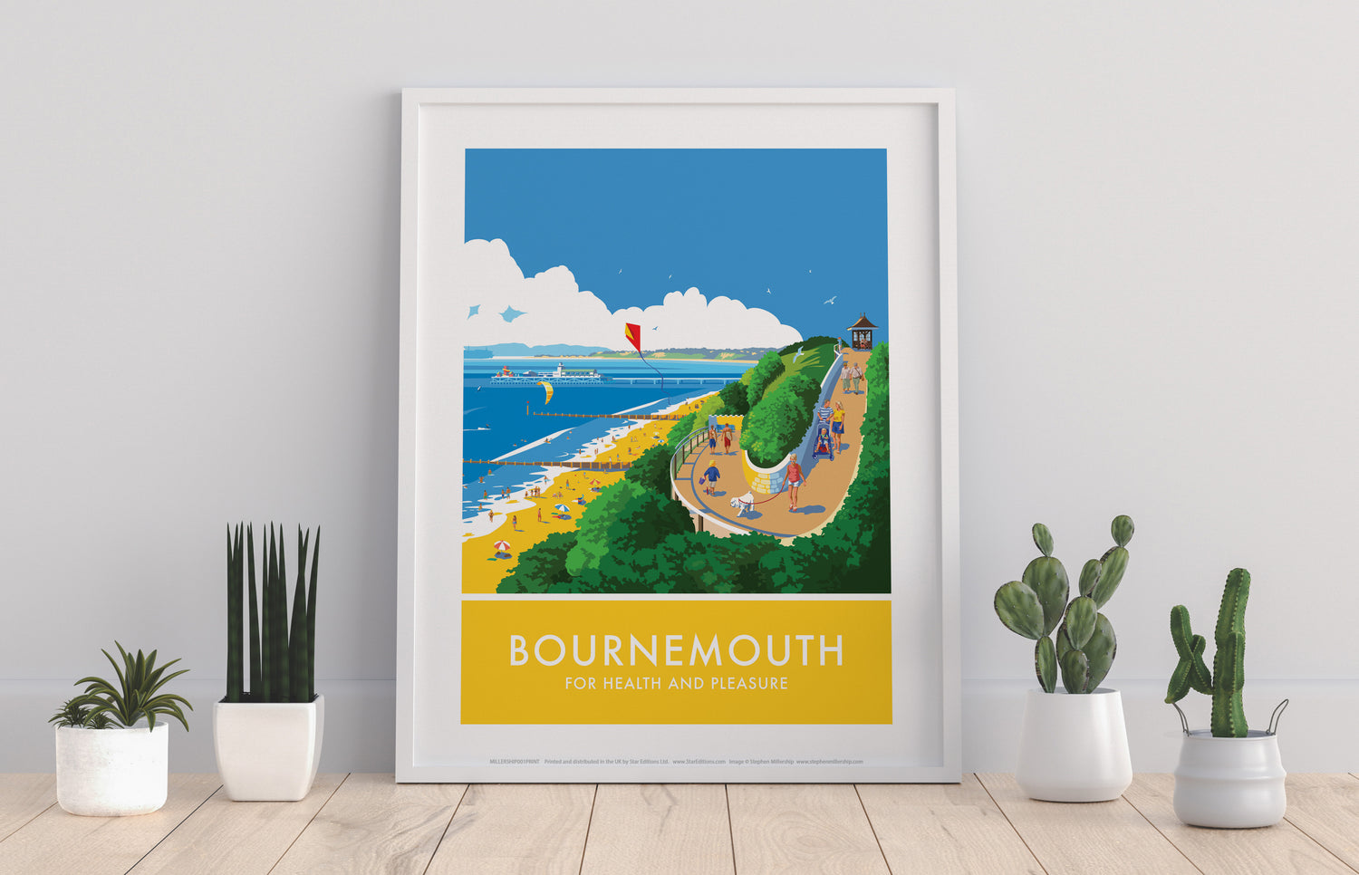 Bournemouth, Dorset - Art Print