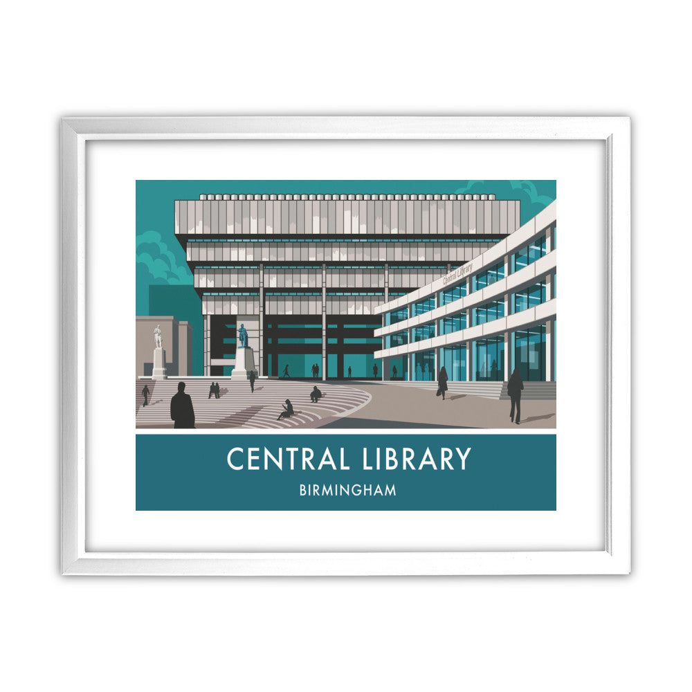 Central Library, Birmingham, West Midlands - Art Print