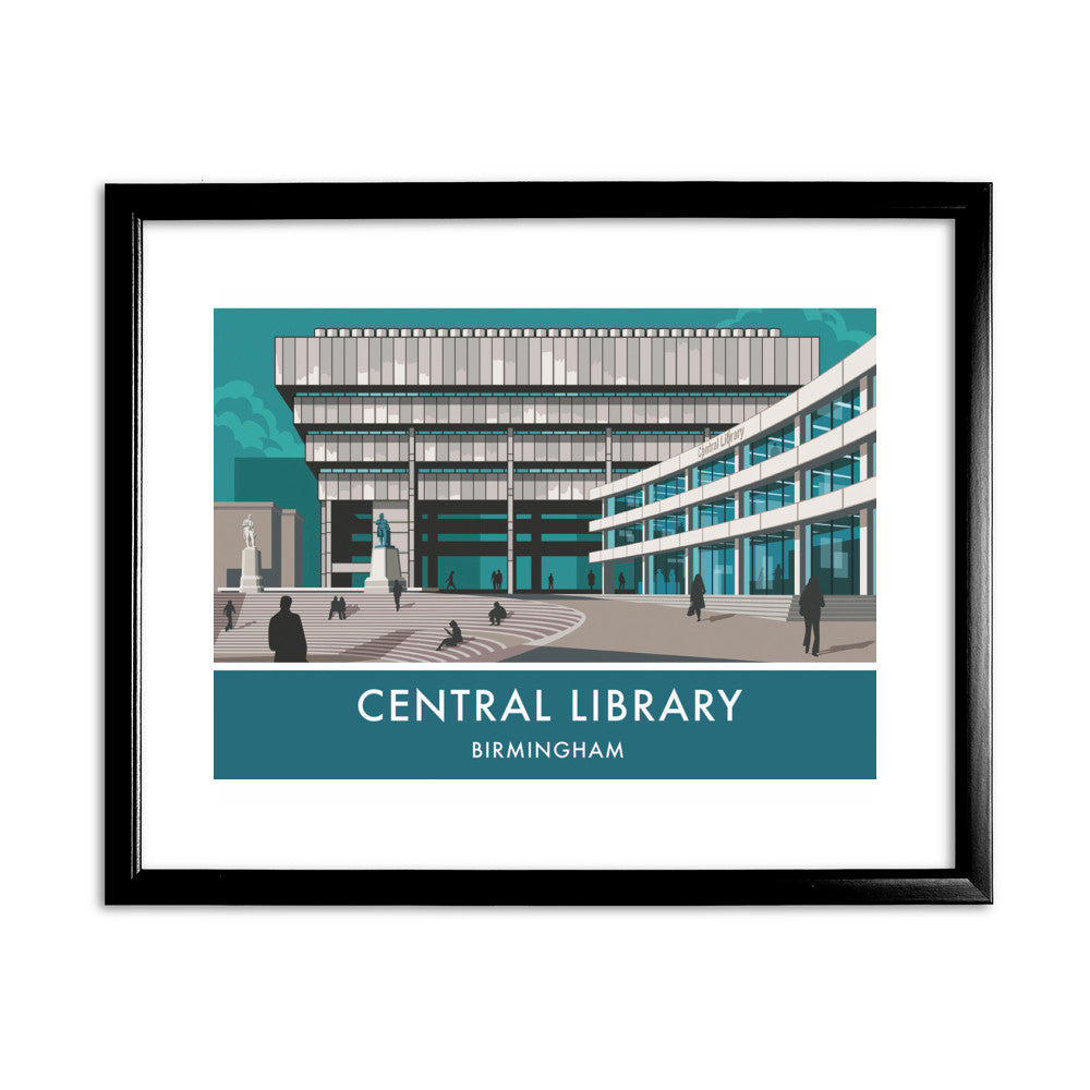 Central Library, Birmingham, West Midlands - Art Print