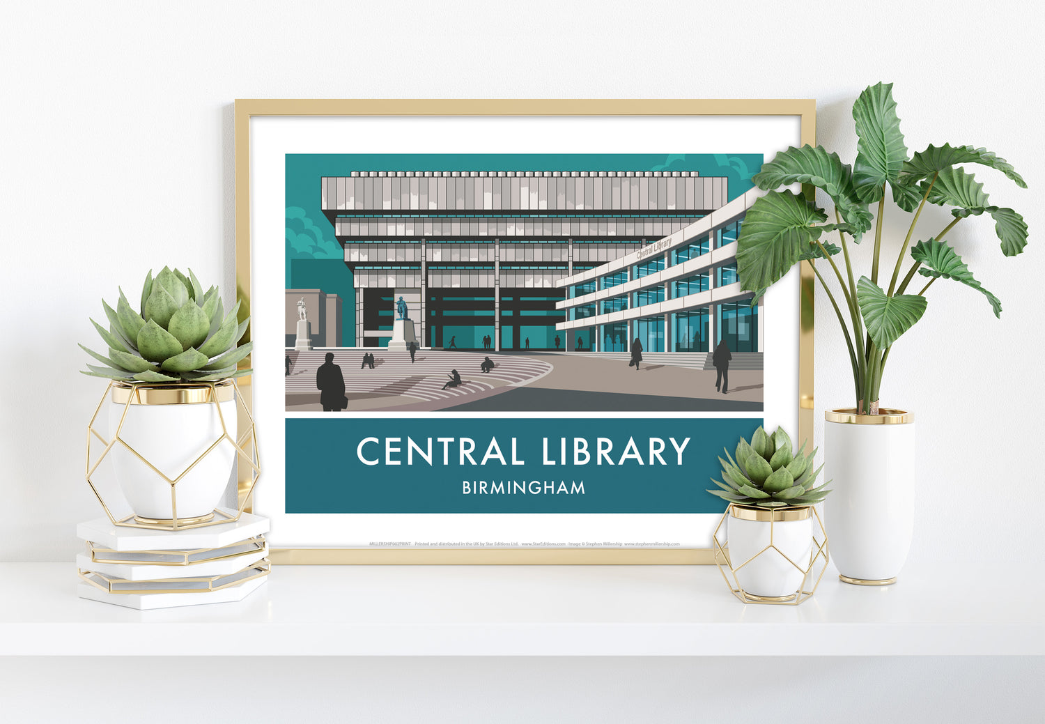 Central Library, Birmingham, West Midlands - Art Print