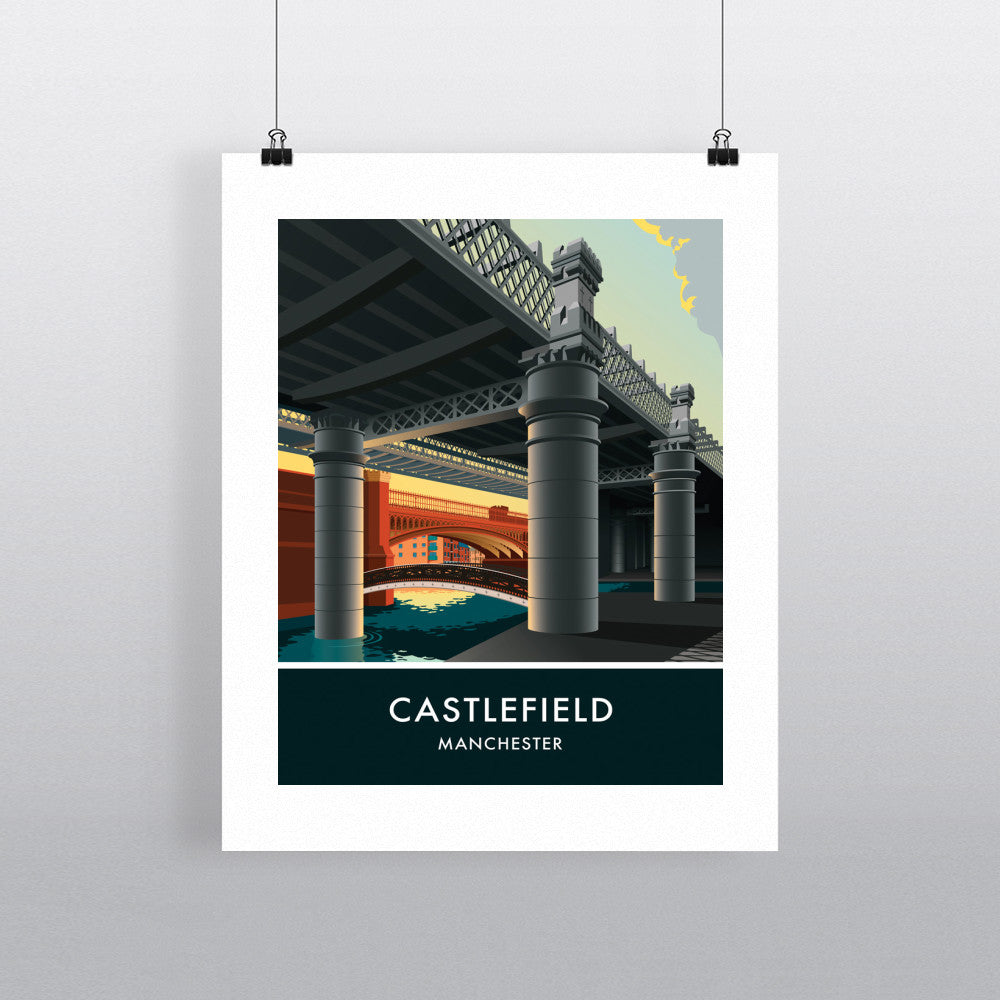 Castlefield, Manchester, Cheshire - Art Print