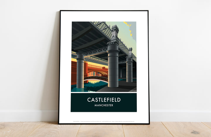 Castlefield, Manchester, Cheshire - Art Print