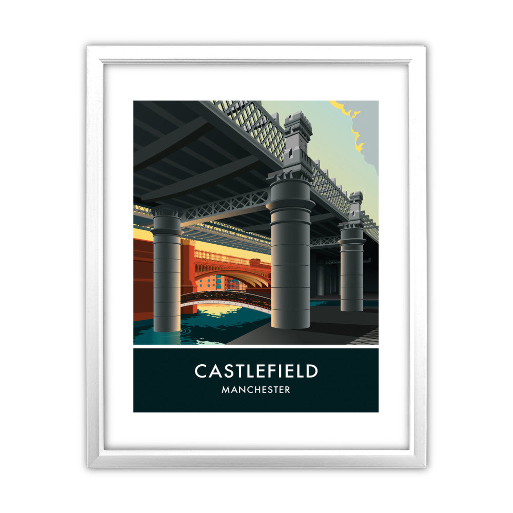 Castlefield, Manchester, Cheshire - Art Print