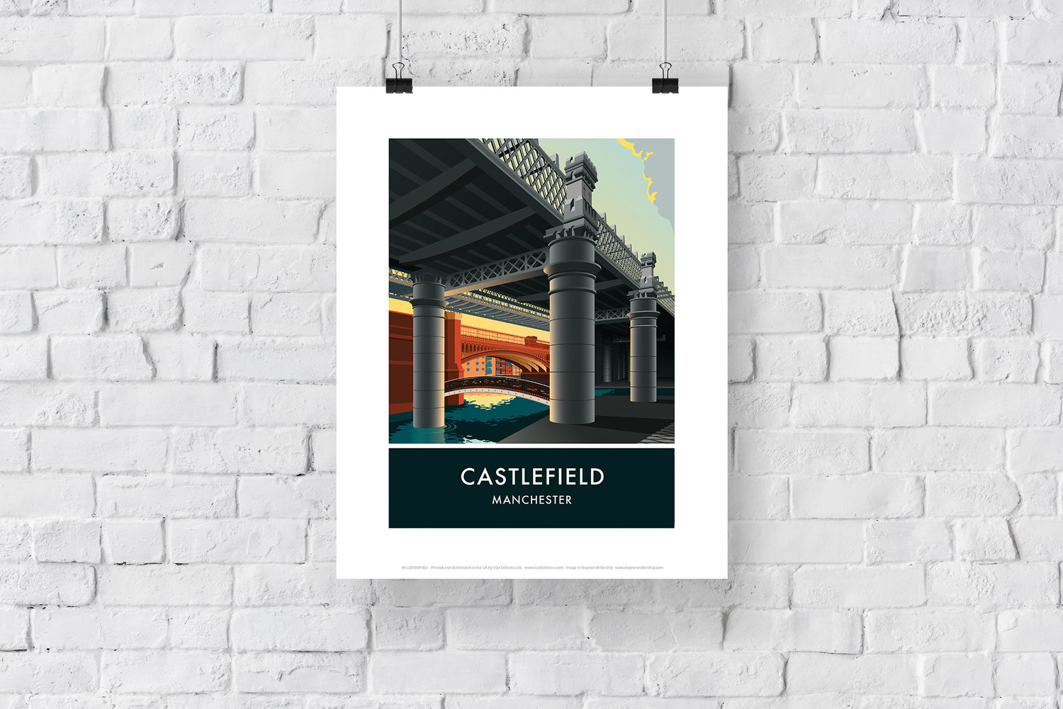 Castlefield, Manchester, Cheshire - Art Print