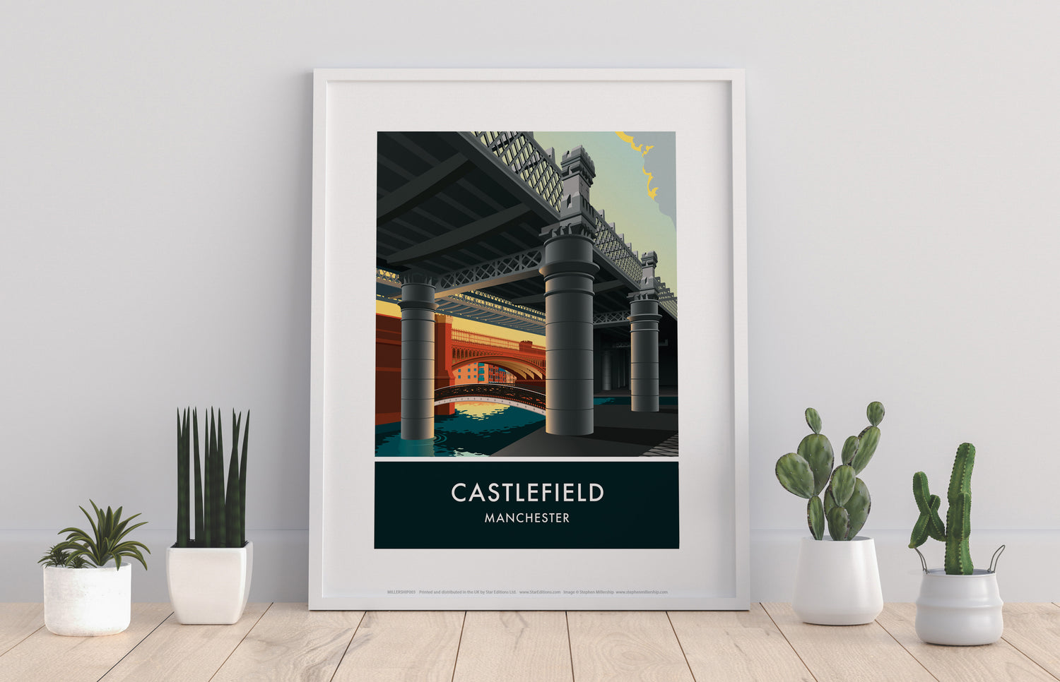 Castlefield, Manchester, Cheshire - Art Print