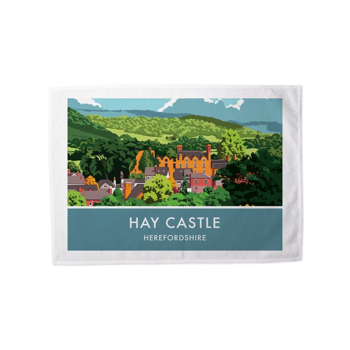 Hay Castle, Herefordshire Tea Towel