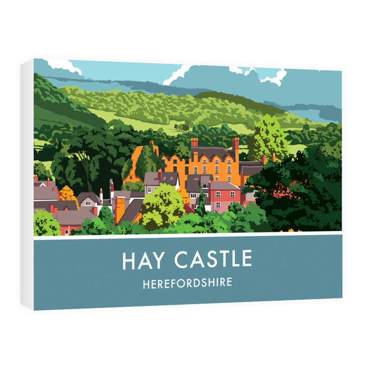 Hay Castle, Herefordshire 60cm x 80cm Canvas